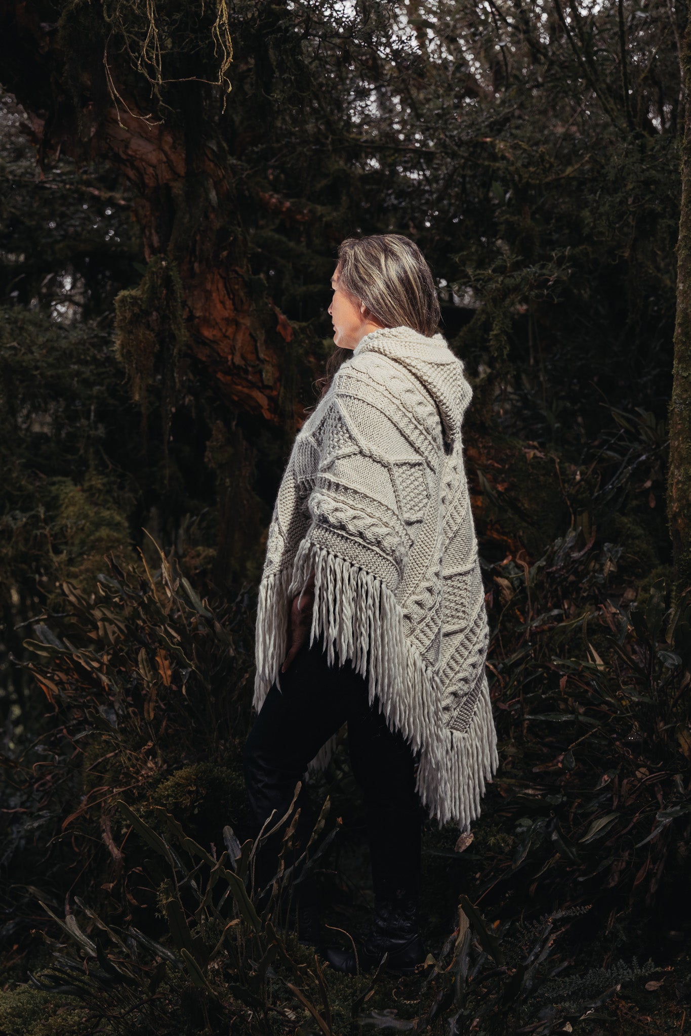 Poncho ancestral