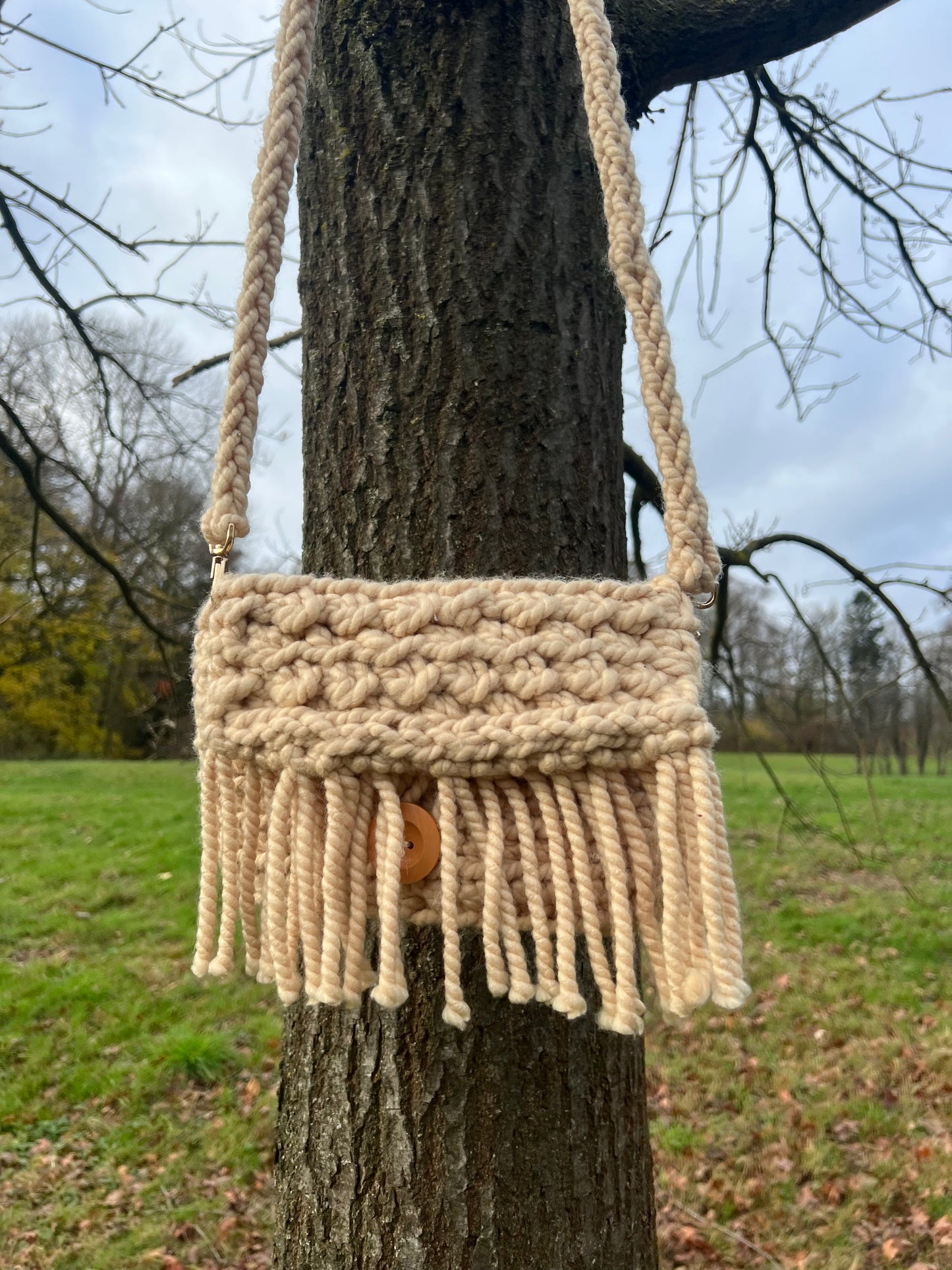 Sac à main éffiloché