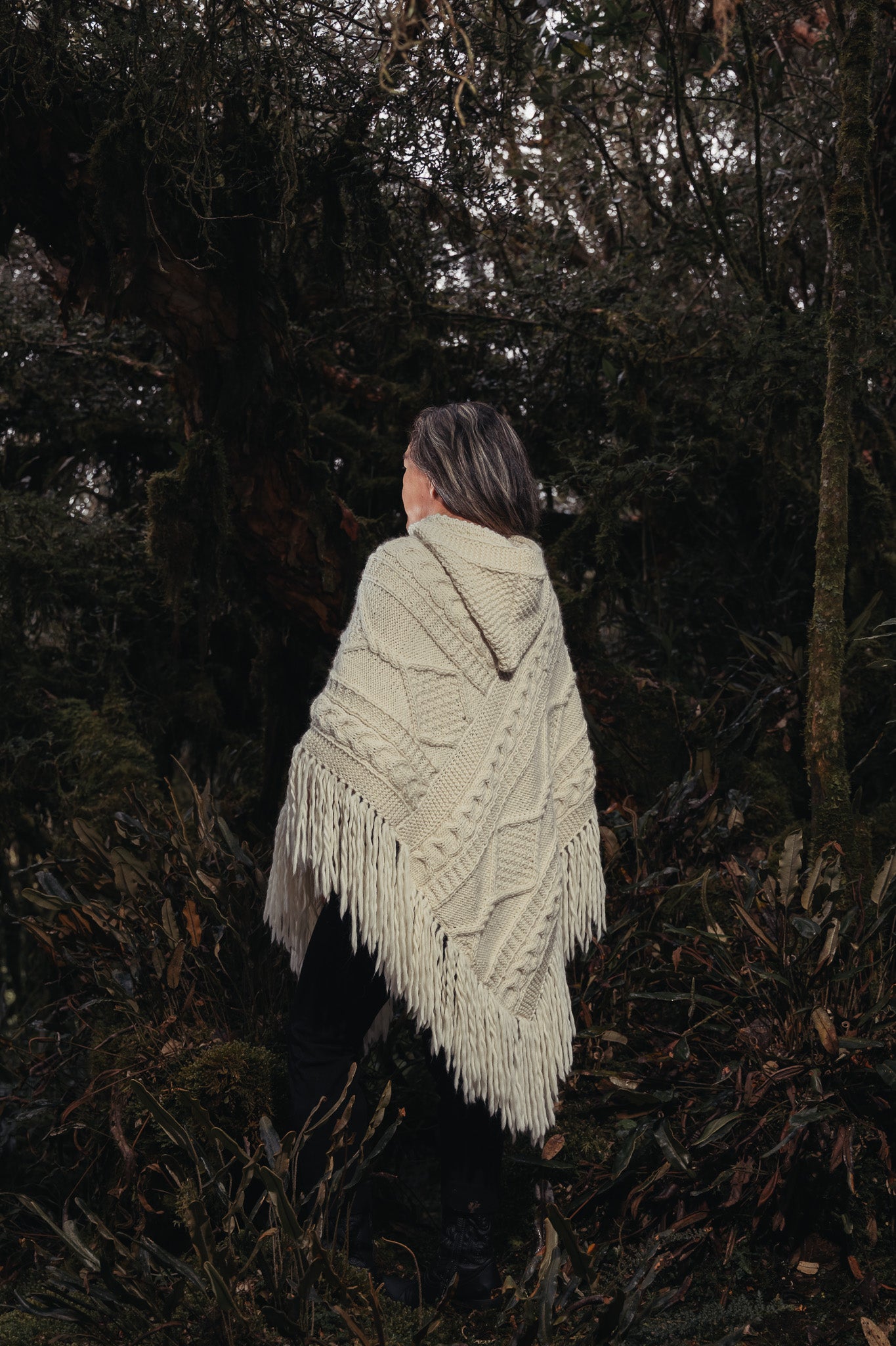 Poncho ancestral